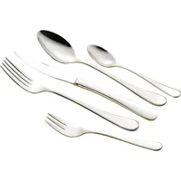 Esmeyer Besteckgarnitur CELINE Mehrweg 6 x Löffel, Messer, Gabeln, Kaffeelöffel, Kuchengabeln Edelstahl silber 4007796037964 Esmeyer