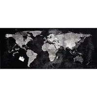 Sigel Glas-Magnetboard artverum GL 246, 130x55cm, mit Karte, Karte 4004360833410 Sigel