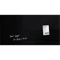 Sigel Glas-Magnetboard artverum GL 145, 91x46cm, schwarz 4004360857935 Sigel