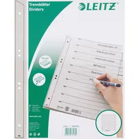 Leitz Trennblätter 1650-30-85 A4 grau 200g  4002432331369 Leitz 25 Stück