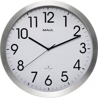 Maul  Funkuhr MAULmove 9063108, silber, 40cm, rund, analog 4002390077309 Maul