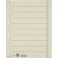 Leitz Trennblätter 1658-00-85 A4 grau 230g  4002432405121 Leitz 100 Stück