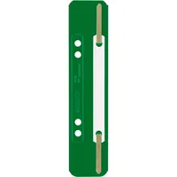 Leitz Heftstreifen 3710-00-55, 3,5x15,8cm (BxL), Polypropylen (PP) mit Kunststoffdeckleiste, grün 4002432444687 Leitz 25 Stück