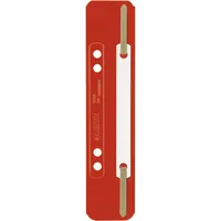 Leitz Heftstreifen 3710-00-25, 3,5x15,8cm (BxH), Polypropylen, rot 4002432444656 Leitz 25 Stück