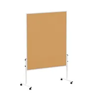 Maul Moderationstafel Solid 636 58 82, 120x150cm, Kork + Kork (beidseitig), pinnbar, braun + braun 4002390052658 Maul