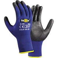 BIG Arbeitsschutz GmbH Arbeitshandschuhe TOUCH, 95% Polyurethan, 5% Carbon, blau/schwarz, Größe 9 / L 4031301060796 BIG Arbeitsschutz GmbH