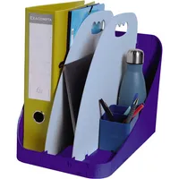 Exacompta Stehsammler BEE BLUE 3500383D, A4+, marineblau/hellblau, Kunststoff, recycelt, 252mm 9002499350384 Exacompta
