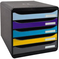 Exacompta Schubladenbox BIG-BOX plus Bee Blue