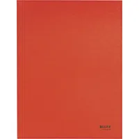 Leitz Jurismappe Recycle 3906-00-25, A4 rot 100 % recycelbarem Karton 430g, mit 3 Einschlagklappen 4002432130726 Leitz