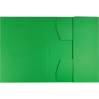 Leitz Jurismappe Recycle 3906-00-55, A4 grün 100 % recycelbarem Karton 430g, mit 3 Einschlagklappen 4002432130740 Leitz