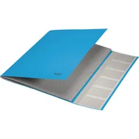 Leitz Ordnungsmappe Recycle 3914-00-35, 6-teilig blanko, blau, Din A4, 6 Fächer 4002432130801 Leitz