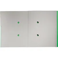 Leitz Ordnungsmappe Recycle 3915-00-55, 12-teilig blanko, grün, Din A4, 12 Fächer 4002432130849 Leitz