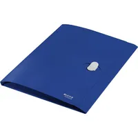 Leitz Eckspannmappe 46220035, A4 blau Polypropylen (PP) 80g, für ca. 150  Blatt, mit 3 Einschlagklappen 4002432130450 Leitz