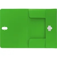 Leitz Eckspannmappe 46220055, A4 grün Polypropylen (PP) 80g, für ca. 150 Blatt, mit 3 Einschlagklappen 4002432130467 Leitz