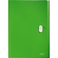 Leitz Fächermappe Recycle 4624-00-55, 1-5 blanko, grün, A4, 5 Fächern und 1 zusätzliches Ablagefach 4002432130542 Leitz