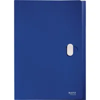 Leitz Fächermappe Recycle 4624-00-35, 1-5 blanko, blau, A4, 5 Fächern und 1 zusätzliches Ablagefach 4002432130535 Leitz