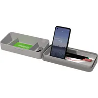 helit Innovative helit Tischorganizer the companion H6252582 lichtgrau 4012086870640 helit Innovative H6252582