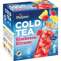 Meßmer Tee COLD TEA 106039 Himbeere-Zitrone 4002221040182 Ostfriesische Tee Gesellschaft Laurens Spethmann 106039 14 Stück