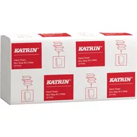 Katrin Falthandtücher CLASSIC Non Stop M2 wide 61570, 24x24cm, 2-lagig, Z-Falz, weiß, Tissue 6414301061570 Katrin 4000 Blatt
