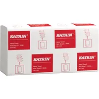 Katrin Falthandtücher CLASSIC Non Stop L2 61549, 24x32cm, 2-lagig, Interfold-Falz (W-Falz), weiß, Tissue 6414301061549 Katrin 3000 Blatt
