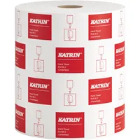 Katrin Rollenhandtücher M2 481911, Außenabrollung, 2-lagig, hochweiß, Tissue 4006897481911 Katrin 6 Rolle