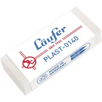 Laeufer Radierer f. Blei-/Farbstifte weiss 55x19x8,5mm Kunst. 4006677001407 Laeufer