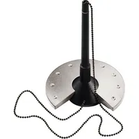 Helit Kugelschreiberständer Serie Silver schwarz/silber