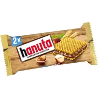 Gebäck Hanuta Waffel mit Haselnusscrème 2er Flossenpackung mit 18 x 44 g