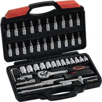 NORDWEST Handel AG NOW Ratschenkasten Steckschlüsselsatz D03046 45teilig 1/4 Zoll klein 4015448767541 NORDWEST Handel AG