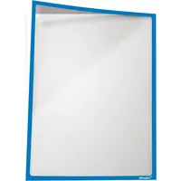 Ultradex Infotaschen magnetisch für A3 blauer Rahmen 4024158021720 Ultradex 5 Stück