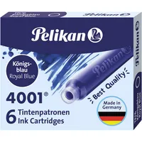 Pelikan Füllerpatronen 4001TP/6 301176 königsblau 4012700301178 Pelikan 6 Stück