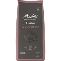 Melitta Kaffee Gastro Espresso 600, 1kg, ganze Bohnen im Beutel 4024472006007 Melitta 1000 Gramm