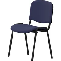 Nowy Styl Besucherstuhl ISO, blau / schwarz, 4-Fuß-Gestell 5901747153279 Nowy Styl