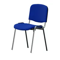 Nowy Styl Besucherstuhl ISO, blau / chrom, 4-Fuß-Gestell 5901747153309 Nowy Styl