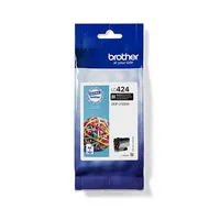 Brother Original LC-424BK Tintenpatrone Schwarz DCP-J1200DW (750 Seiten nach ISO Standard 24711), LC424BK