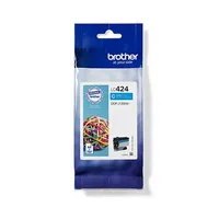 Brother Druckerpatrone LC424C (kompatibel zu Brother LC-424C), cyan, ca. 750 Seiten 4977766810456 Brother