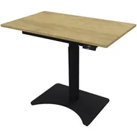 NowyStyl Schreibtisch eModel 2.0 MINI 900 x 620-1.080 x 550 mm (B x H x T) natural hickory