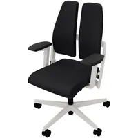 NowyStyl Bürodrehstuhl Xilium Duo Back weiß