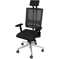 NowyStyl Bürodrehstuhl NetMotion ES mit Kopfstütze