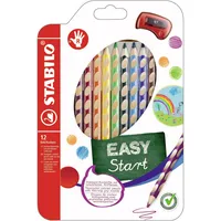 Stabilo Buntstifte-Set EASYcolors Start 332/12, 12-farbig sortiert, 3-Kant-Schaft, Etui 4006381398732 Stabilo 12 Stück