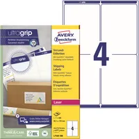 Avery Zweckform Adressetikett ultragrip 99,1 x 139 mm (B x H)