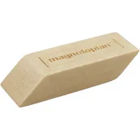 Magnetoplan Haftmagnet DESIGN, 1665249, rechteckig, 60x20mm, hellbraun, 4kg 4013695065878 Magnetoplan 4 Stück