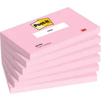 Post-it Haftnotizen 655PNK, Notes, 127x76mm, flamingopink, rechteckig 4054596926608 Post-it 6 Stück