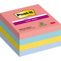 Post-it® Haftnotizwürfel Super Sticky Rainbow Collection