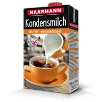 Naarmann Kondensmilch 765, 4% Fett, 1 Liter, im Tetrapack 4065400000766 Naarmann 1000 Gramm
