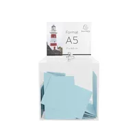 Exacompta Einwurfbox 89258D 21x21x21cm abschließbar glasklar 9002493104846 Exacompta