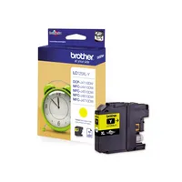 Brother Druckerpatrone LC125XLY (kompatibel zu LC-125XL-Y), gelb, ca. 1200 Seiten 4977766713962 Brother