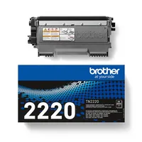 Brother Toner TN-2220 TN2220 Original Schwarz 2600 Seiten Normal