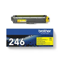 Brother Original Jumbo-Tonerkassette TN-246Y gelb (für Brother HL-3142CW, HL-3152CDW, HL-3172CDW, DCP-9017CDW, DCP-9022CDW, MFC-9142CDN, MFC-9332CDW, MFC-9342CDW)