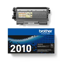 Brother TN-2010 Tonerkassette laser-Toner für Drucker (1000 Seiten, Laser, Brother) schwarz, orange